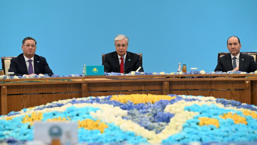 Memleket basshysy  qaýipsizdiktiń ózekti máseleleri jóninde pikir bildirdi