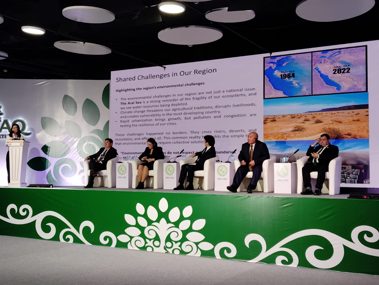 Aral taǵdyryna Orta Azııa alańdap otyr