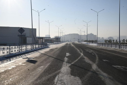 Kókshetaýda jańa jol men kópir ashyldy