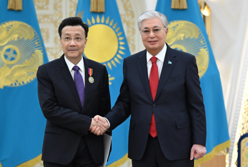 Prezıdent Qytaı elshisin «Dostyq» ordenimen marapattady