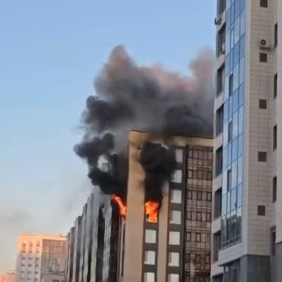 Astanada kópqabatty turǵyn úıden órt shyqty