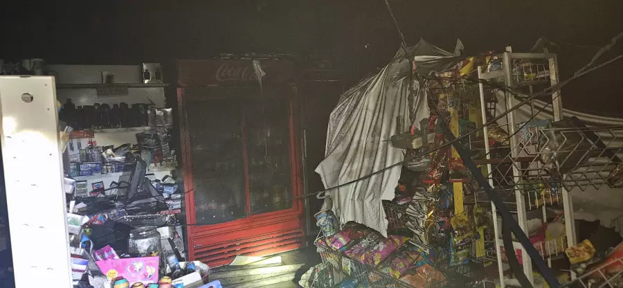 Aqtaýda 60 bala órtten evakýasııalandy