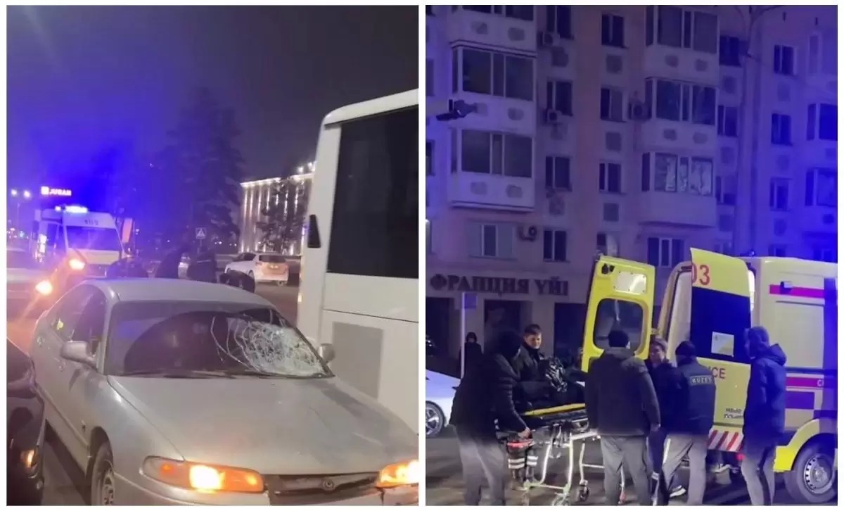 Pavlodarda eki balany kólik qaǵyp ketti