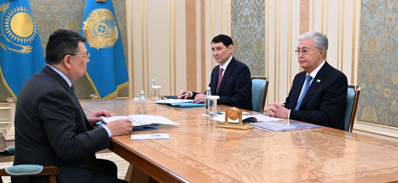 Memleket basshysy  Qanat Bozymbaevty qabyldady