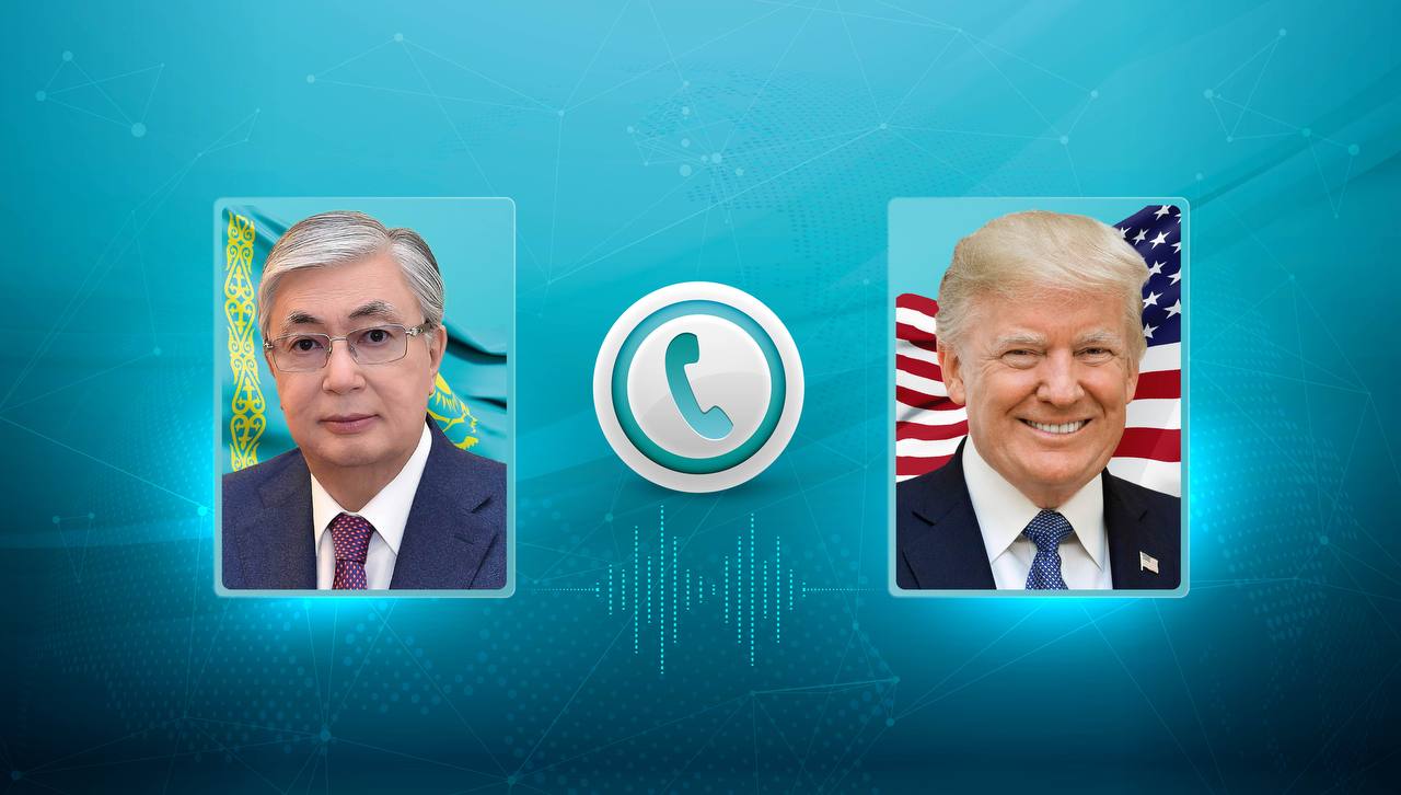 Prezıdent Donald Tramppen telefon arqyly sóılesti