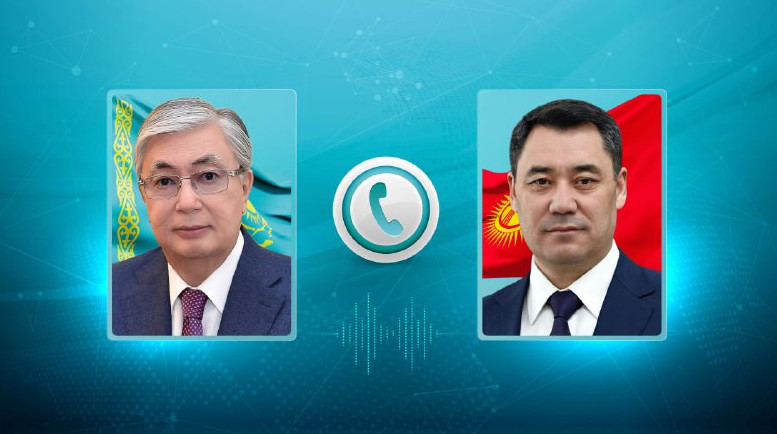 Qasym-Jomart Toqaev Qyrǵyzstan Prezıdentimen telefon arqyly sóılesti