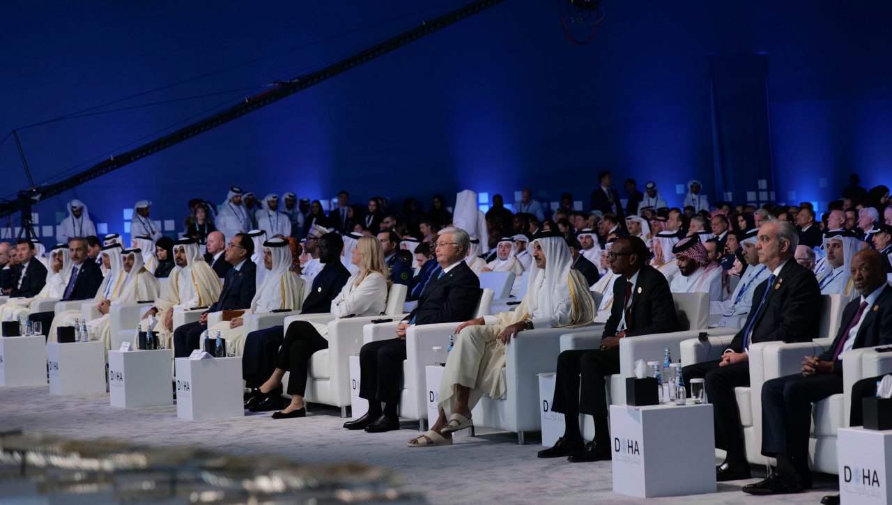 Prezıdent Doha forýmynyń ashylý saltanatyna qatysty