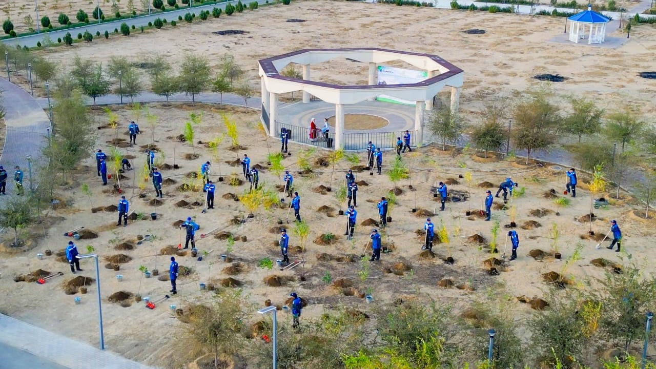 «QazMunaıGaz» «Taza Qazaqstan» aksııasyna eleýli úles qosty