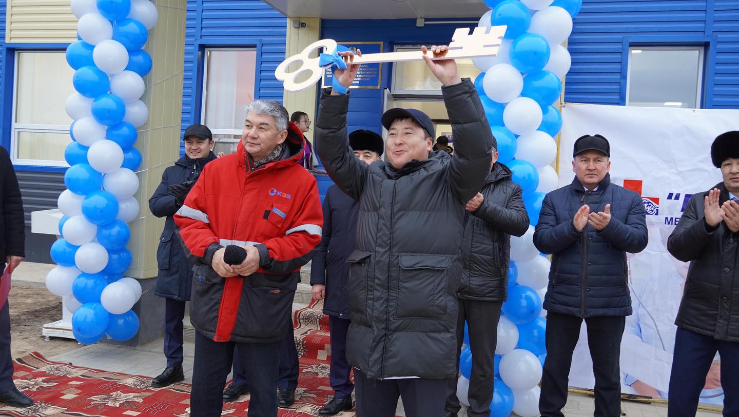 Aýylda ambýlatorııa ashyldy