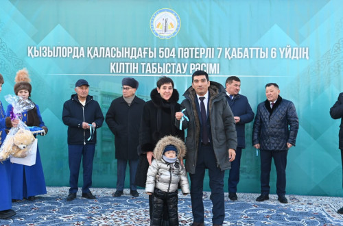 Qyzylordada 504 otbasy baspanaly boldy