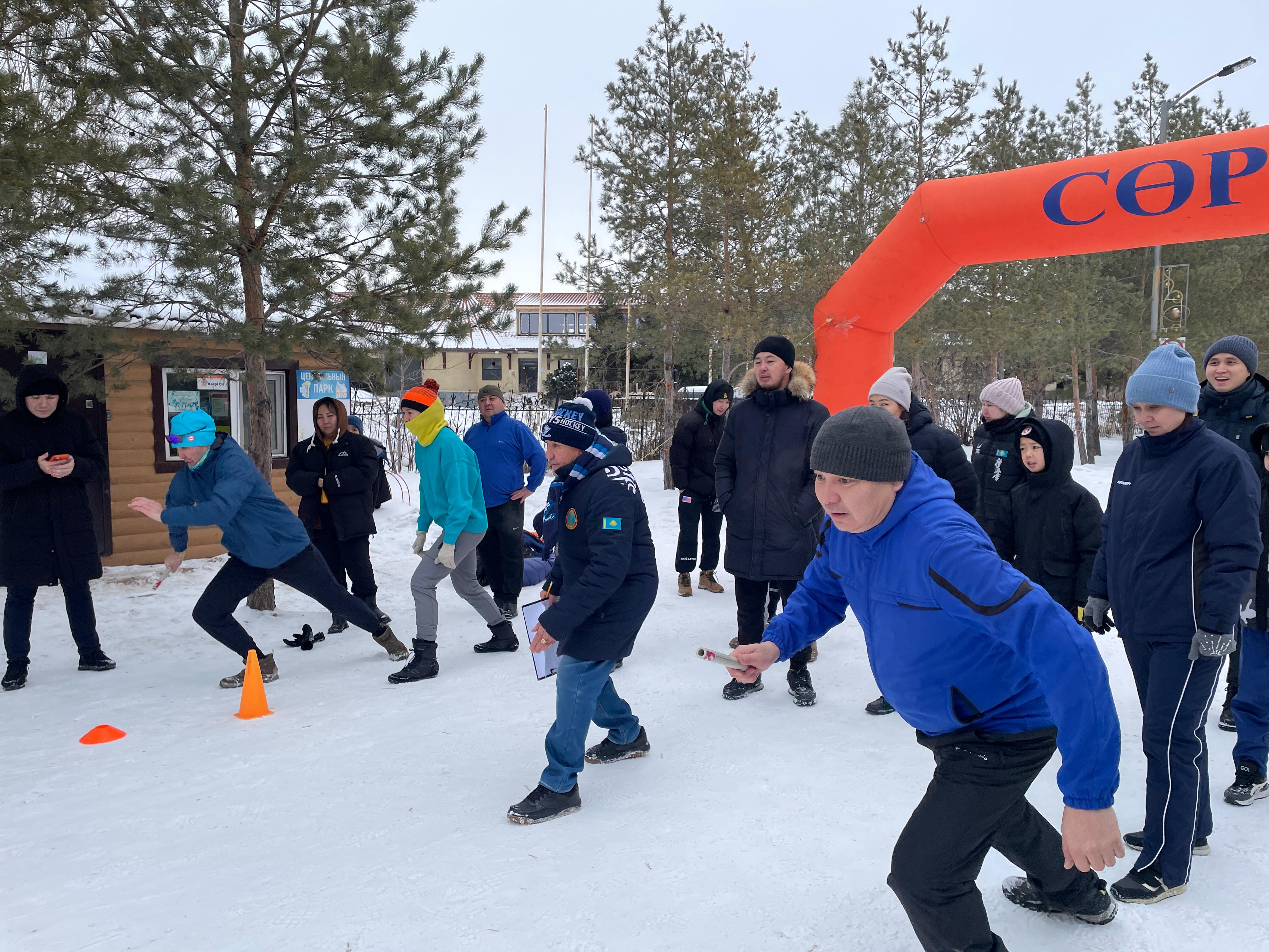 Astanada «Tabıǵatpen ushtasý» atty otbasylyq estafeta ótti