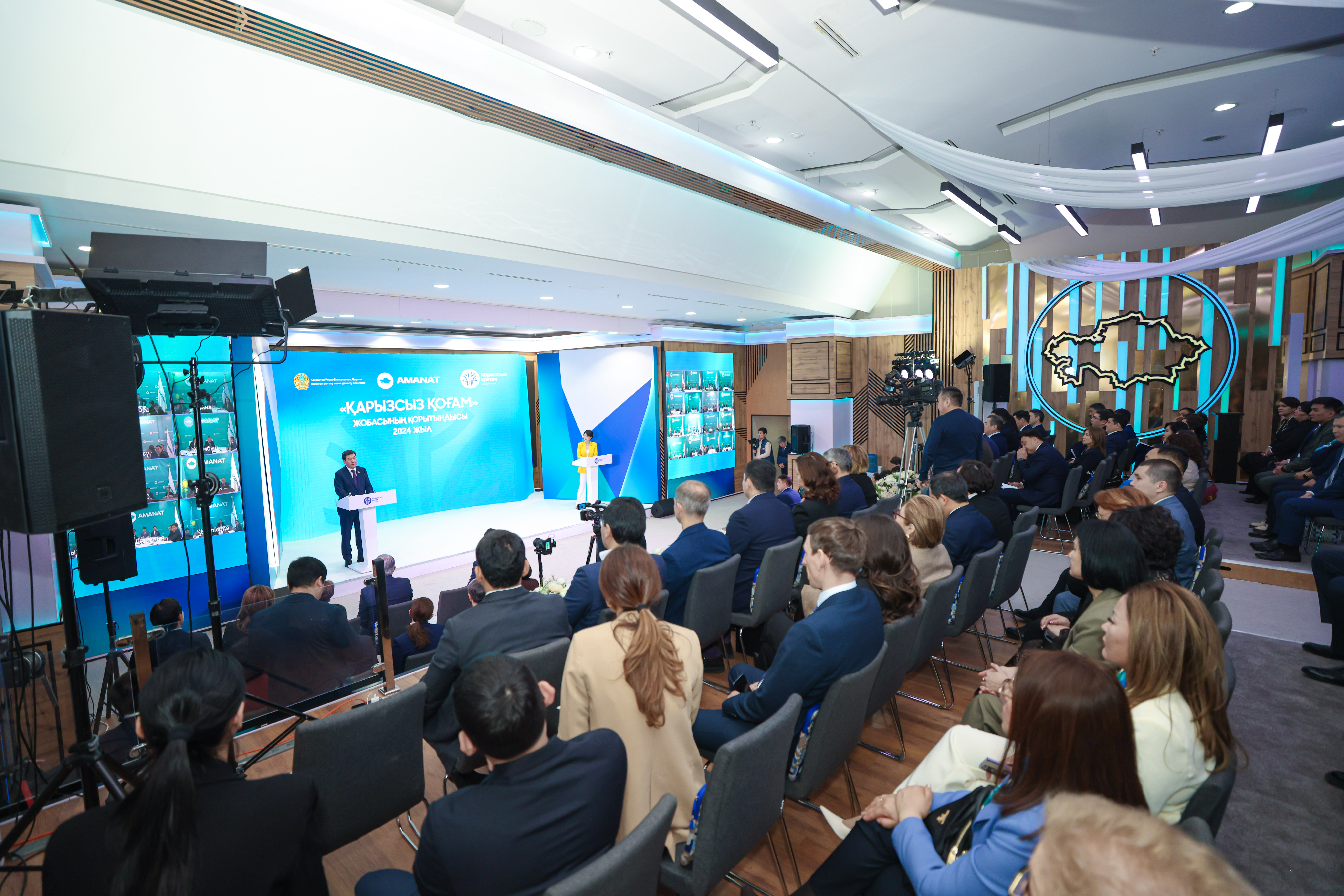 «Qaryzsyz qoǵam» azamattardy qoldaýdyń naqty quralyna aınaldy - AMANAT