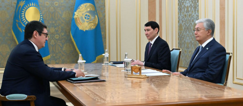 Memleket basshysy Energetıka mınıstri Almasadam Sátqalıevti qabyldady