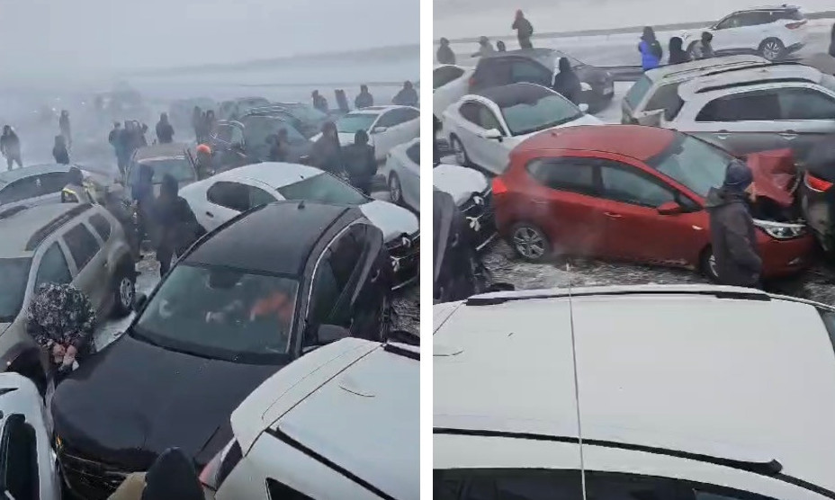 Astana – Shýchınsk tasjolynda 40 kólik soqtyǵysqan