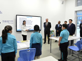 Prezıdent KIS Astana halyqaralyq mektebin aralap kórdi