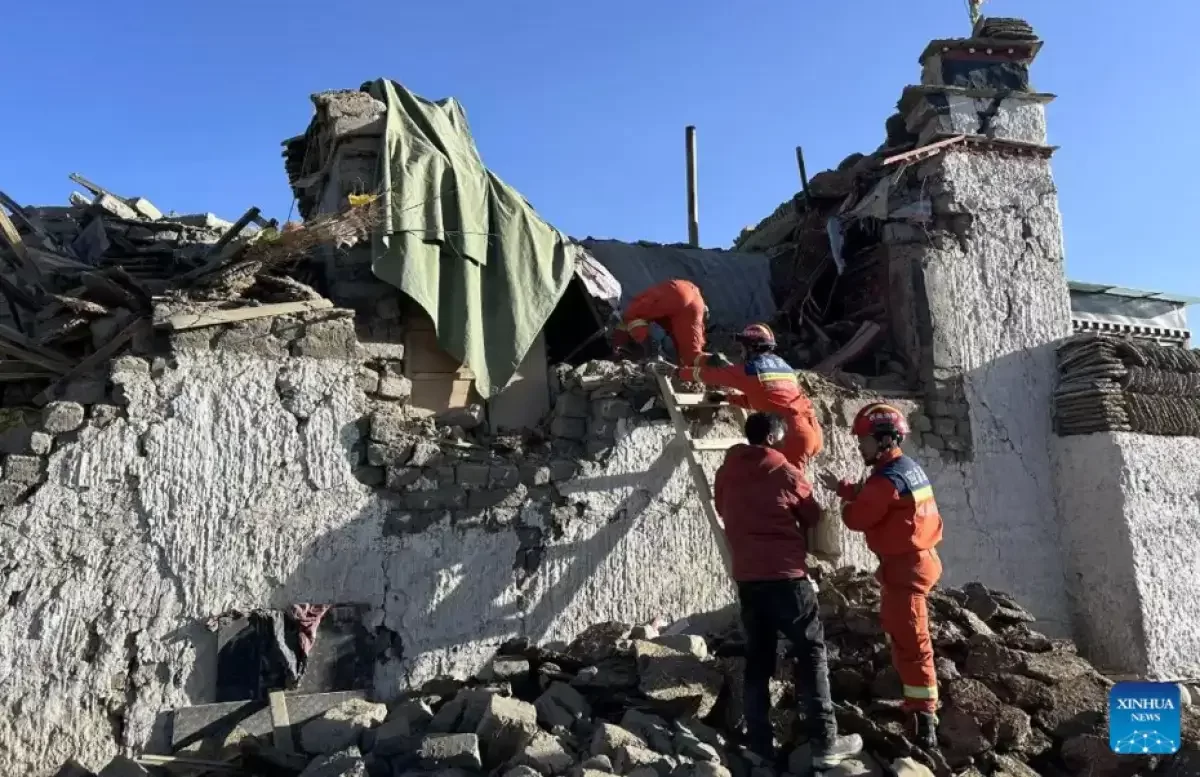 Qytaıdaǵy zilzala: Qaza tapqandar sany 126-ǵa jetti