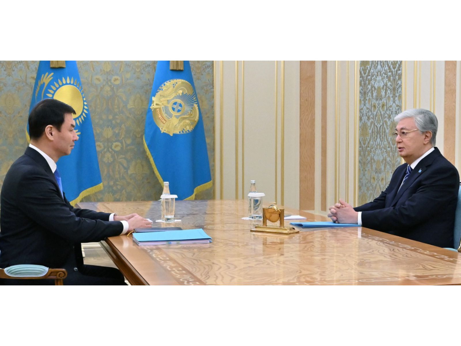 Memleket basshysy Darhan Satybaldyny qabyldady