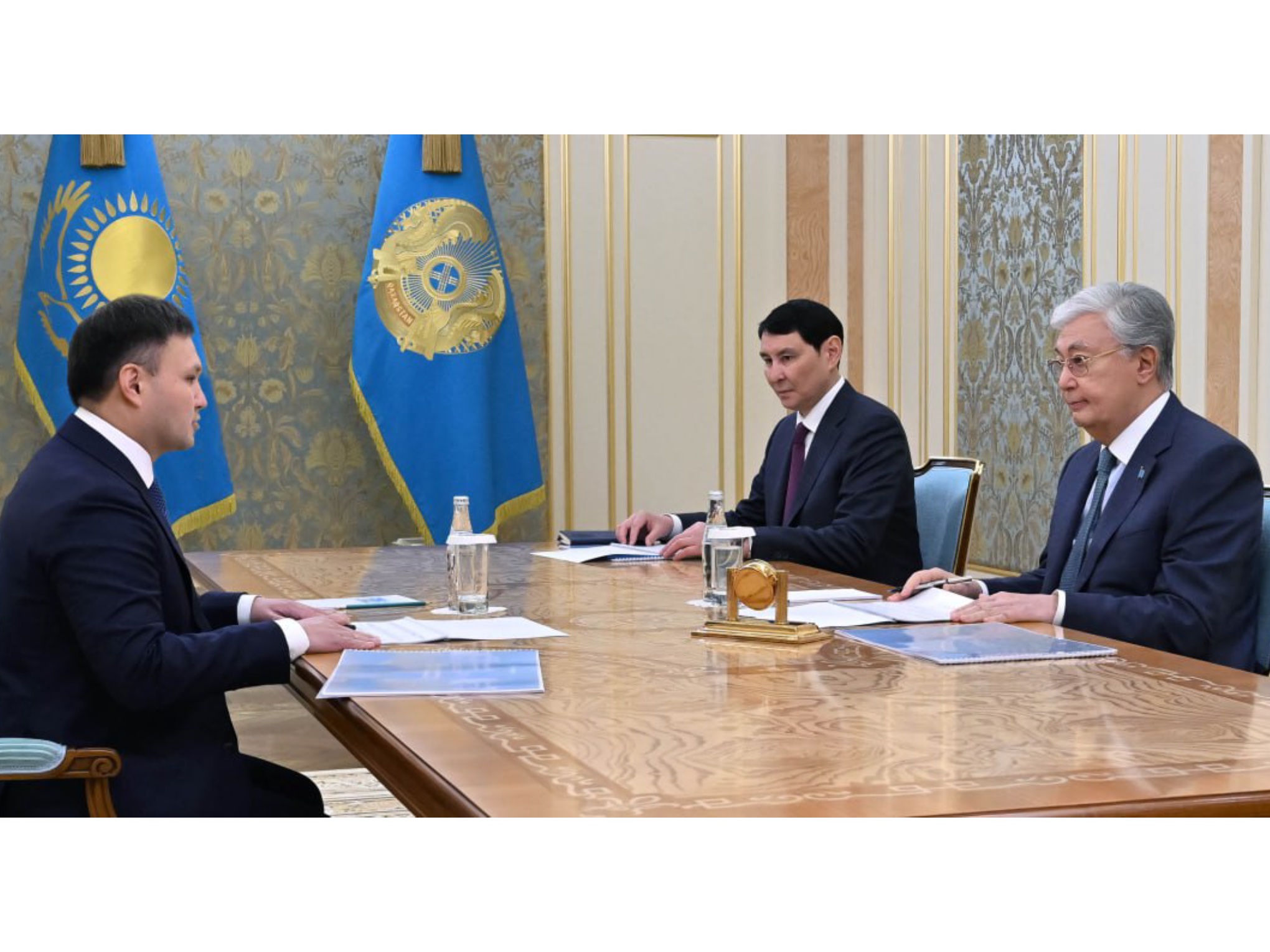 Prezıdent «QazMunaıGaz» UK» AQ basqarma tóraǵasyn qabyldady