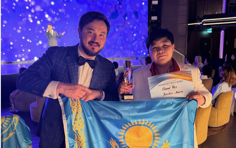 Erjan Maksım álemdik án baıqaýynyń bas júldesin jeńip aldy