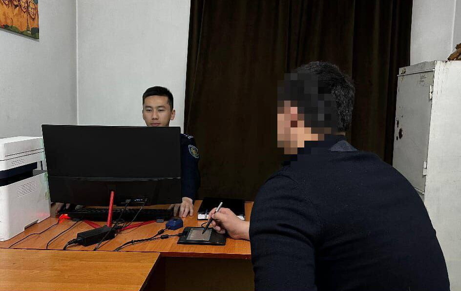 Túrkistanda kólik júrgizýshisinen marıhýana tárkilendi