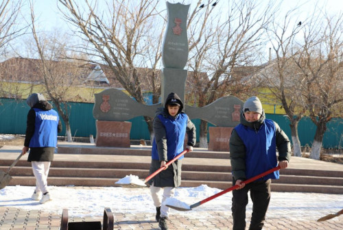 Qyzylordada «Taza Qazaqstan» baǵdarlamasy jalǵasyp jatyr