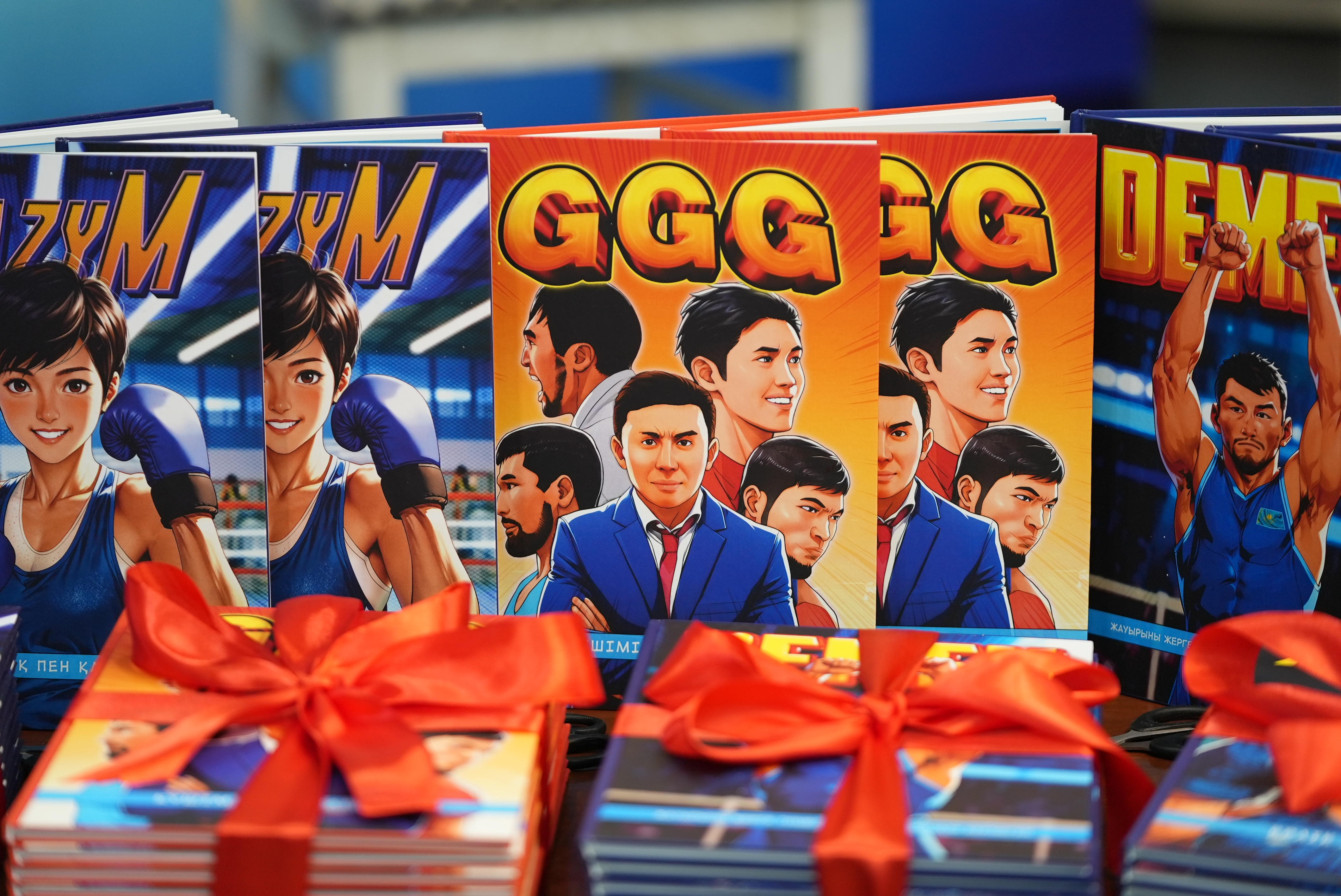 Qazaq chempıondary týraly komıks jaryq kórdi