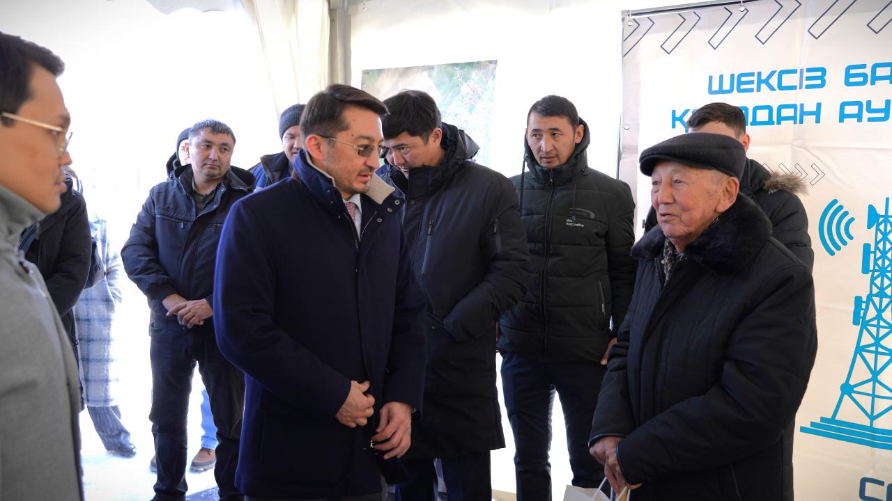 100-den astam aýyl symsyz ınternetke qosylady