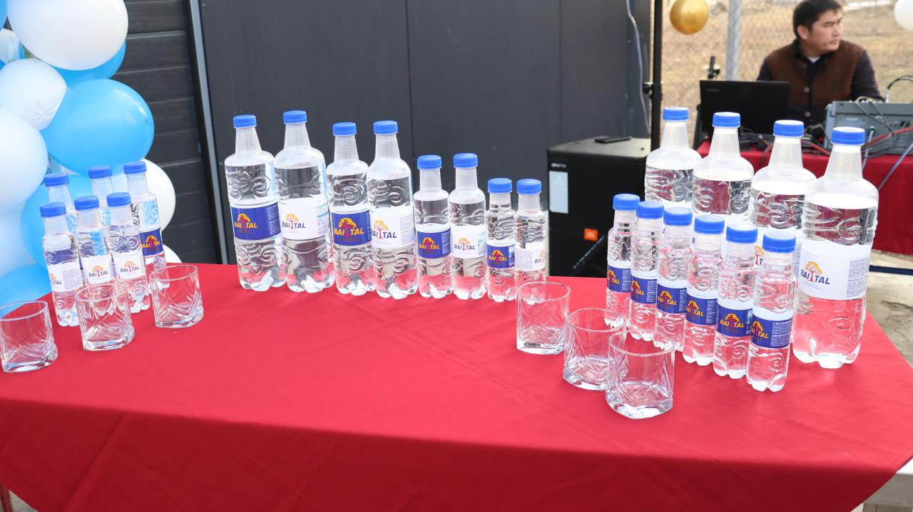 Jambyl oblysynda mıneraldy sý shyǵaratyn zaýyt iske qosyldy