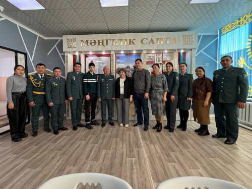 «Qańtarda» qaza bolǵan sarbazǵa «Erlik synyby» ashyldy