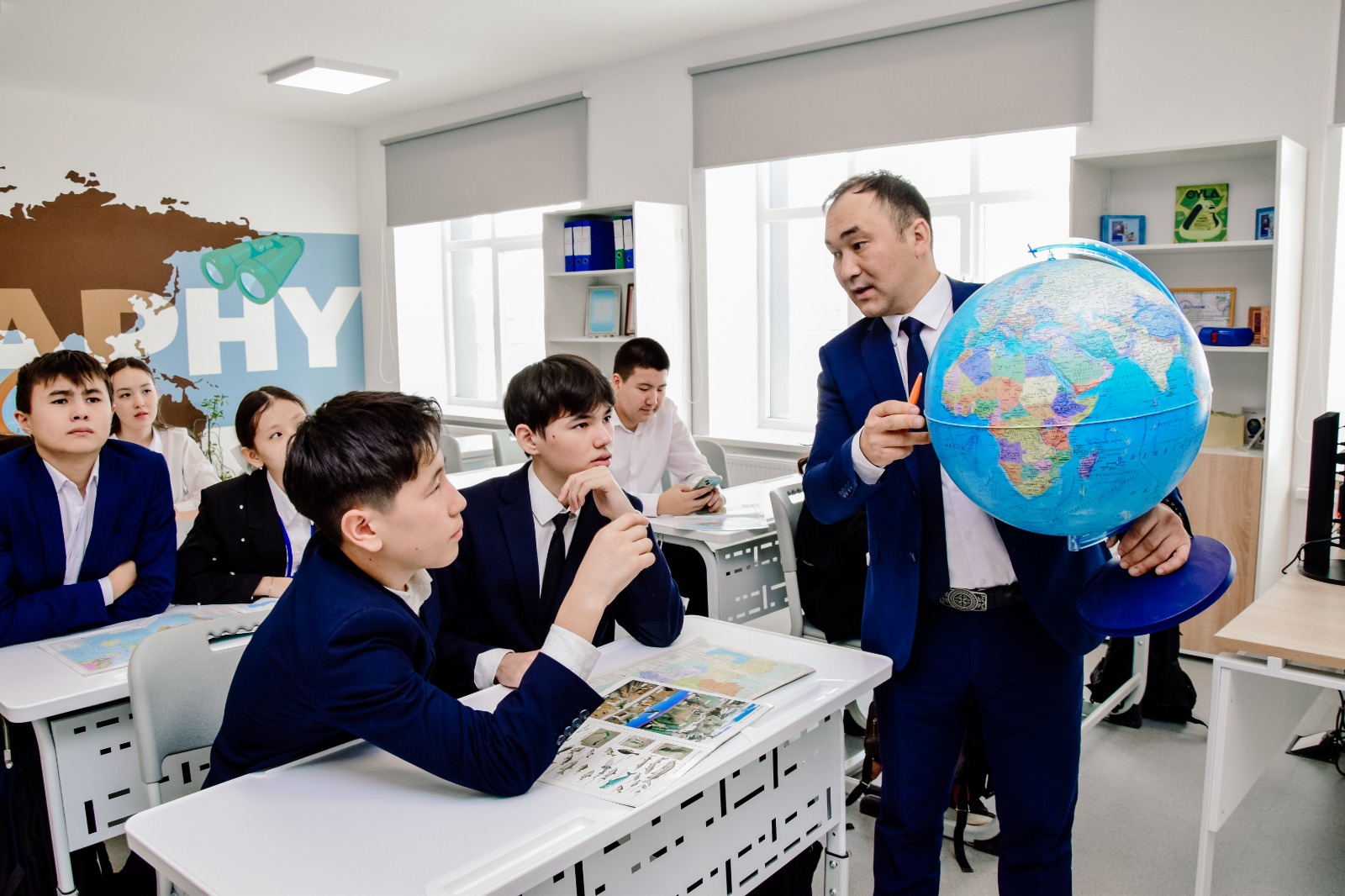 Shaǵyn aýdandaǵy jaıly mektep