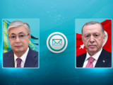 Qasym-Jomart Toqaev Rejep Taııp Erdoǵanǵa kóńil aıtty