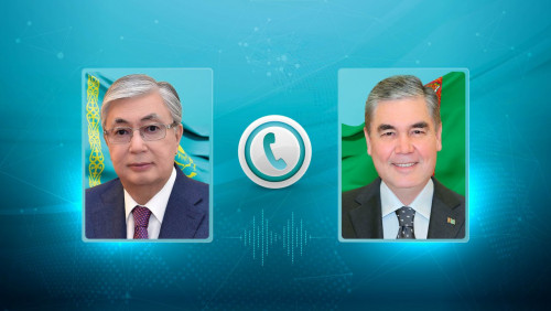 Memleket basshysy Gýrbangýly Berdimuhamedovpen telefon arqyly sóılesti