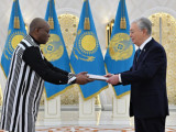 Prezıdent birqatar memlekettiń elshilerinen senim gramotalaryn qabyldady