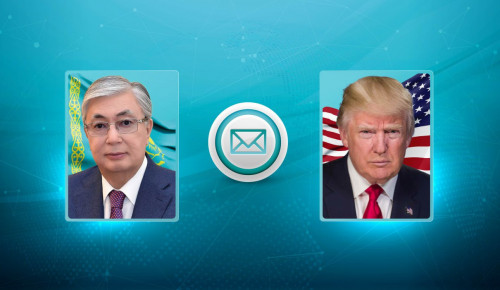 Qasym-Jomart Toqaev Donald Trampqa kóńil aıtty