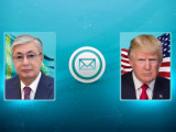 Qasym-Jomart Toqaev Donald Trampqa kóńil aıtty