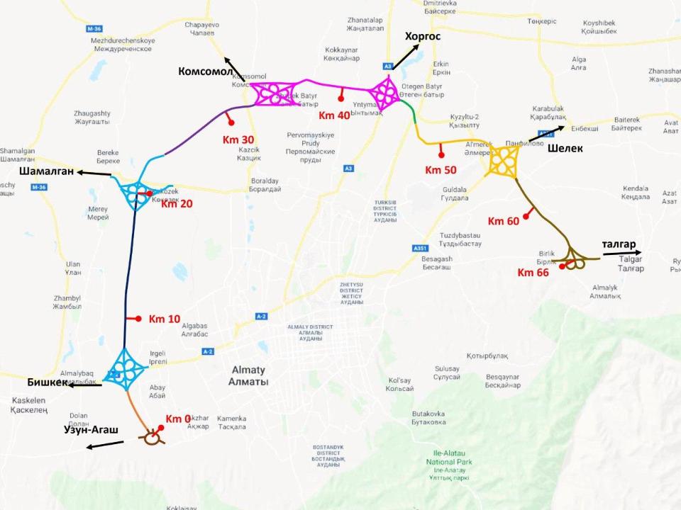 Almatyda avtomobıl jolynyń aqysy eki esege artýy múmkin
