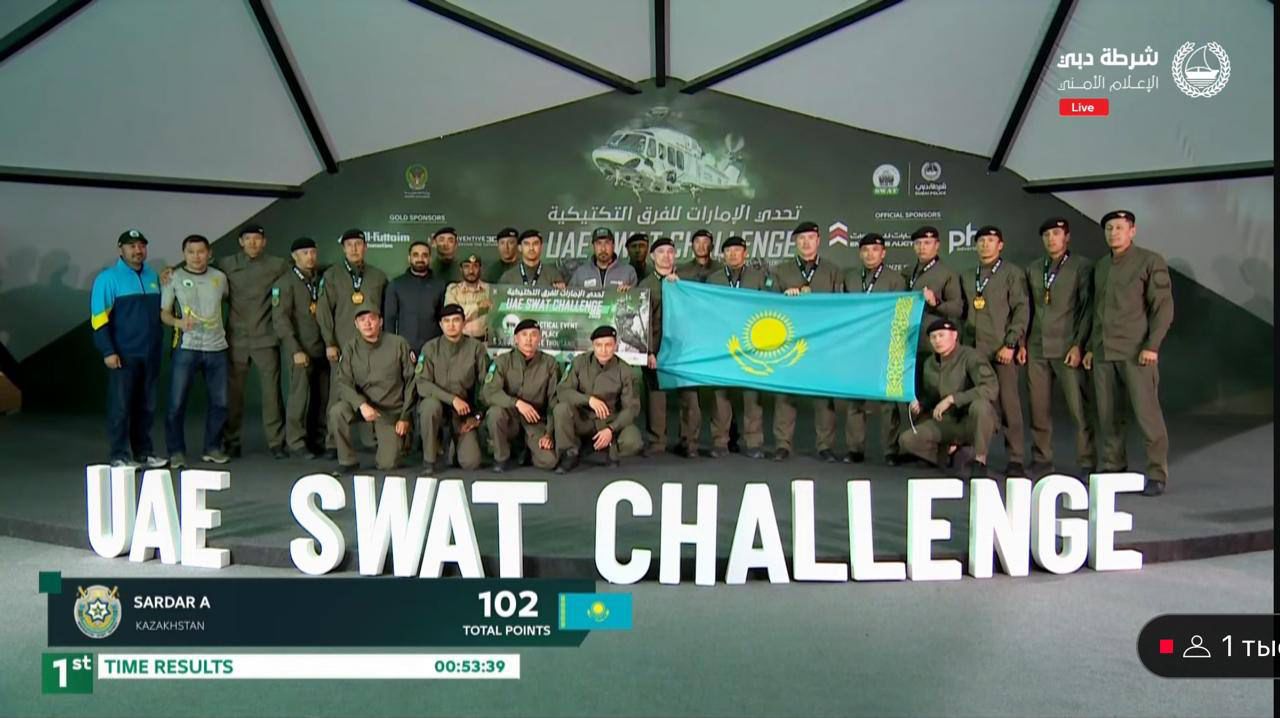 «Suńqar» arnaıy jasaǵy áskerı jarysta top jardy