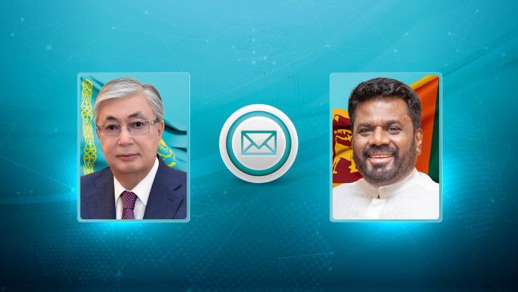 Q.Toqaev Shrı-Lanka Prezıdentin Táýelsizdik kúnimen quttyqtady