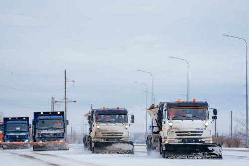 Kásiporyn tas joldy qardan tazalaýǵa qoldaý kórsetti