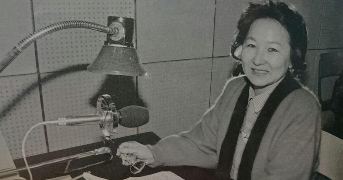 Qazaq radıosynyń sandýǵashy Saýyq Jaqanova 80 jasta