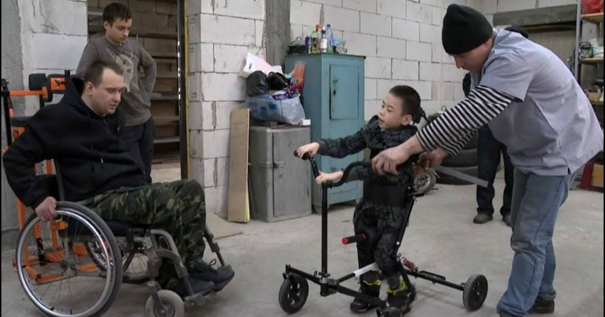 Almatylyq ónertapqysh múgedektigi bar jandarǵa arnalǵan ekzoskelet jasady