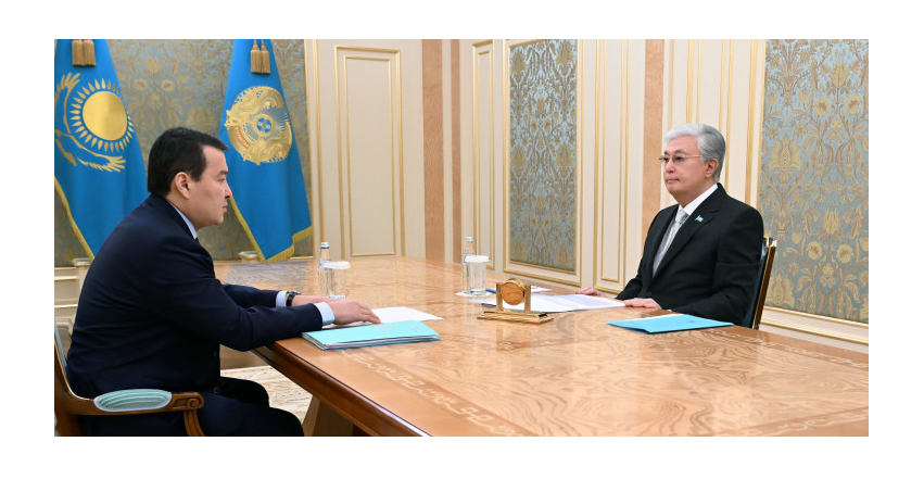 Prezıdent Álıhan Smaıylovty qabyldady