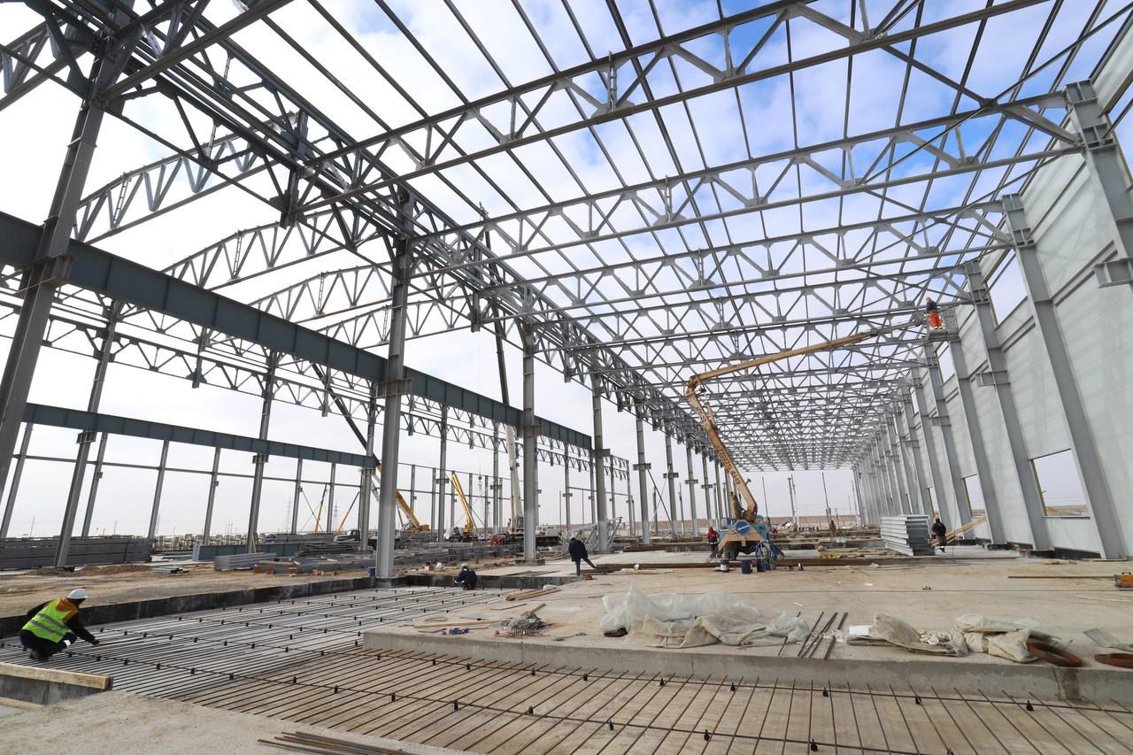 Zaýyt qurylysy qarqyndy