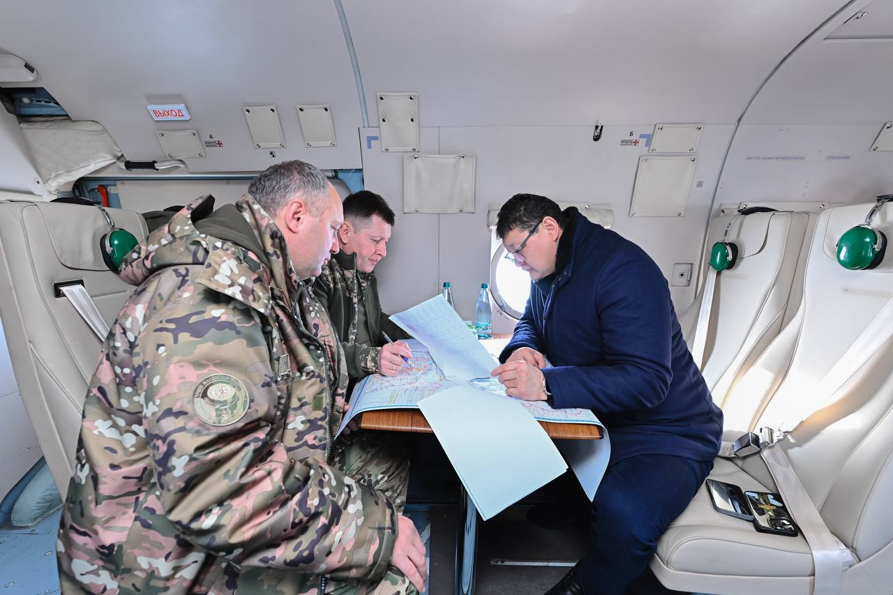 Abaı oblysy ákimi sý tasqyny qaýpi bar aýmaqtardy aralady