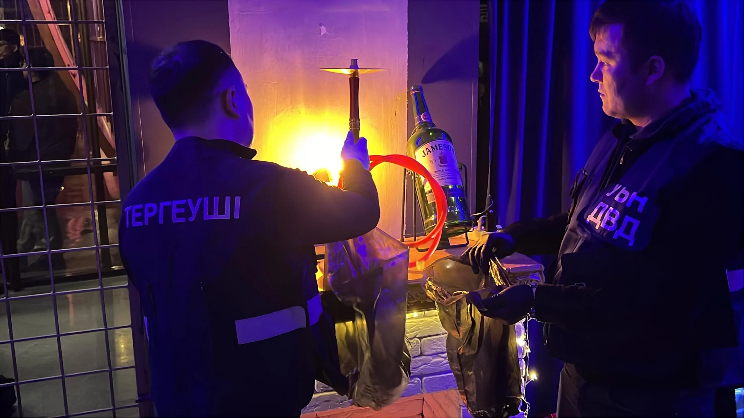 Qyzylordadaǵy túngi klýbtan azot toltyrylǵan sharlar tabyldy