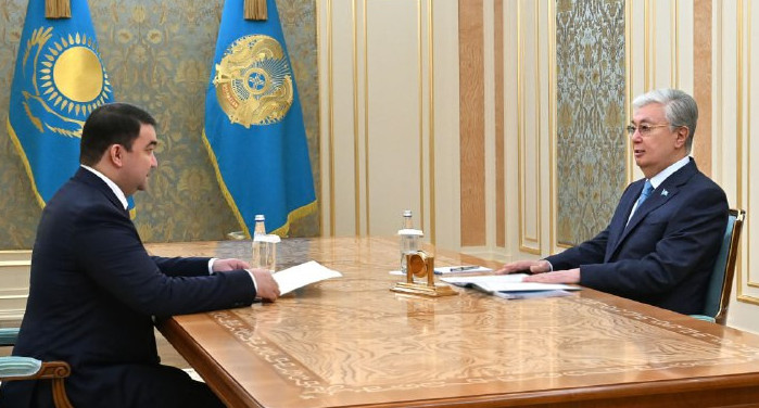 Prezıdent Túrkistan oblysynyń ákimin qabyldady