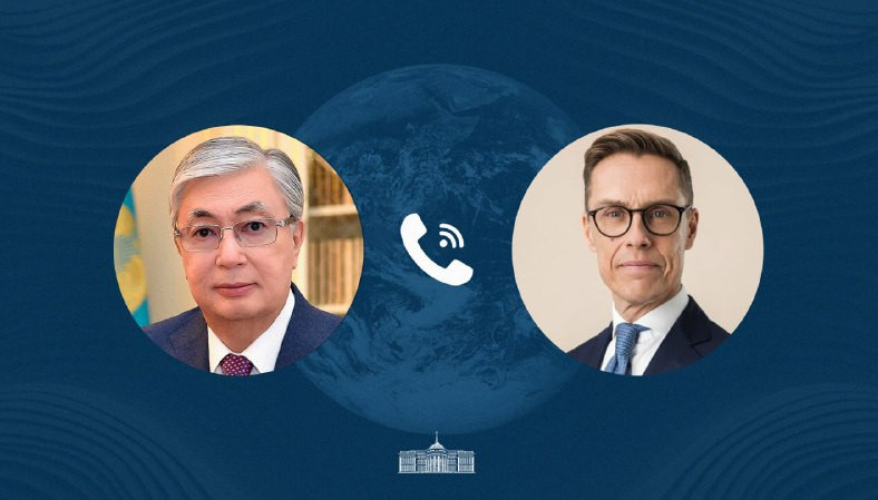Qasym-Jomart Toqaev Fınlıandııa Prezıdentimen telefon arqyly sóılesti