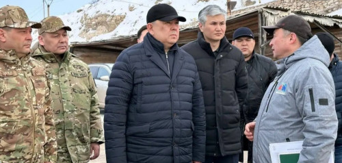 Vıse-premer Ulytaýdyń sý tasqynyna daıyndyǵyn tekserdi