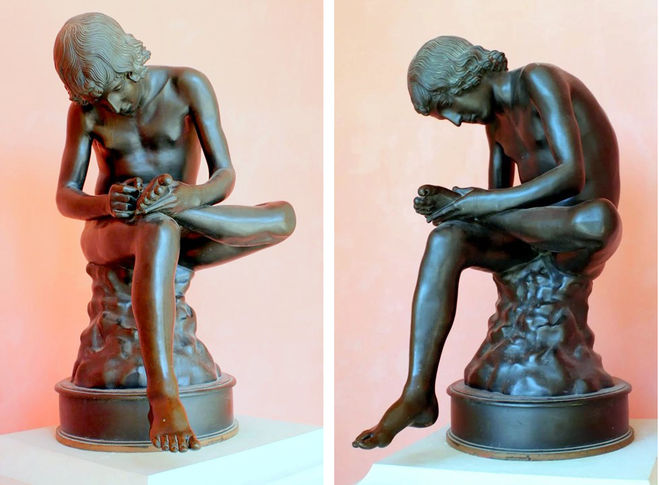 «Tiken alyp otyrǵan bala»