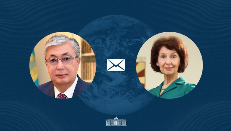 Q.Toqaev Soltústik Makedonııa Prezıdentine kóńil aıtty